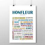 affiche Honfleur  New