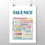 affiche Talence 2
