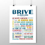 affiche Brive la Gaillarde