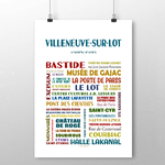 affiche de Villeneuve sur Lot 2