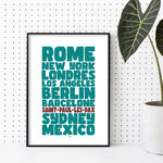 Affiche Saint-Paul Les Dax Villes celebres
