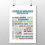 affiche de Château Gontier sur Mayenne  2