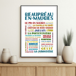 affiche de Beaupréau en mauges