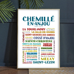 Affiche de Chemillé en Anjou