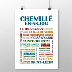 affiche de Chemillé en Anjou  2