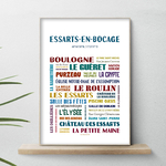 affiche essarts en Bocage