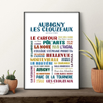 affiche AUBIGNY LES CLOUZEAUX