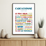 affiche Carcassonne