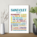 Affiche saint-Clet