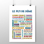affiche Le puy de Dôme 2