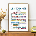 affiche Les Touches