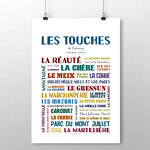 affiche LES TOUCHES 2