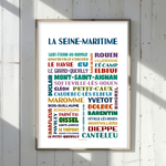 affiche La Seine Maritime