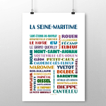 affiche La seine-Maritime 2