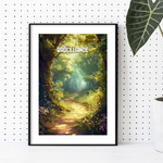 Affiche Forêt de Brocéliande