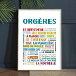 Affiche de Orgères