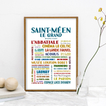 Affiche Saint-Méen le grand