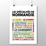affiche Les spécialités de Normandie 2