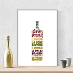 affiche Les boissons de Normandie 2