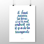 Affiche Il faut sauver... de la Teurgoule 2