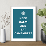 affiche Keep Calm Camembert