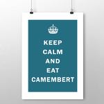 affiche Keep Calm Camembert 2
