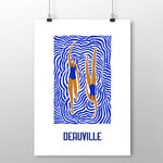 affiche Deauville nageuses 2