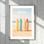 affiche Siouville surf