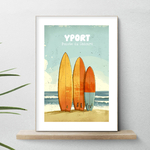 affiche Yport Pointe du Chicard
