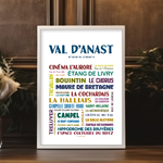 Affiche Val D'Anast