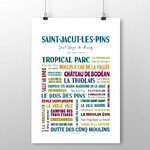 Affiche Saint-Jacut Les pins 2