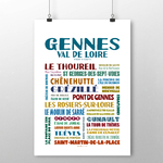 affiche Gennes Val de Loire 2