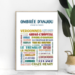 affiche Ombrée d'Anjou
