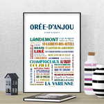 affiche Orée D'Anjou