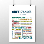 affiche Orée dAnjou 2
