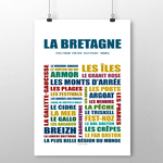 Affiche La Bretagne