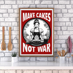 affiche make cakes not war 2