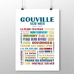 affiche Gouville sur mer 2