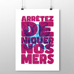 affiche arretez de niquer nos mers 2