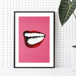 Affiche Bouche