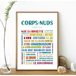Affiche Corps-Nuds