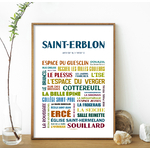 Affiche de Saint-Erblon