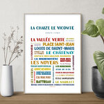 affiche La Chaize Le Vicomte