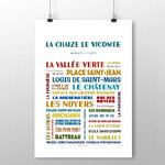 affiche La Chaize le Vicomte 2