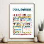 affiche Commequiers quartiers