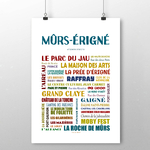 Affiche Mûrs érigné 2