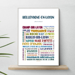 affiche Bellevigne en layon
