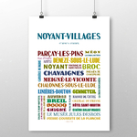 Affiche Noyant Villages 2