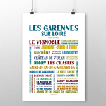 Affiche Les garennes sur Loire 2