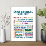 affiche Saint Georges Sur Loire